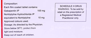 Gabaneuron-Nt 300/10 Mg Tablet 10